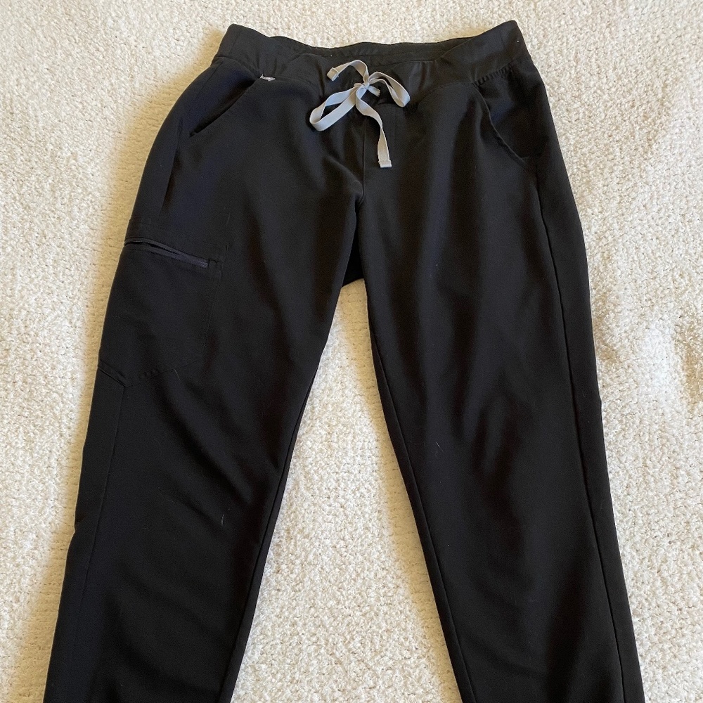 Figs Zamora jogger scrub pants - black